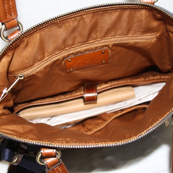 Patricia Nash Trapani Convertible Backpack Travel Bag Map print - Picture 3 of 3